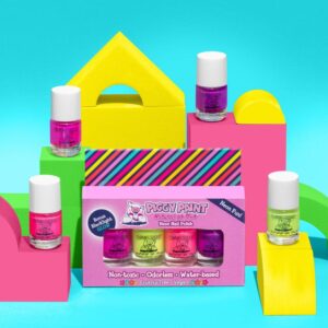 GIFT SET- Neon Box Set - Kids Non-toxic NailPolish