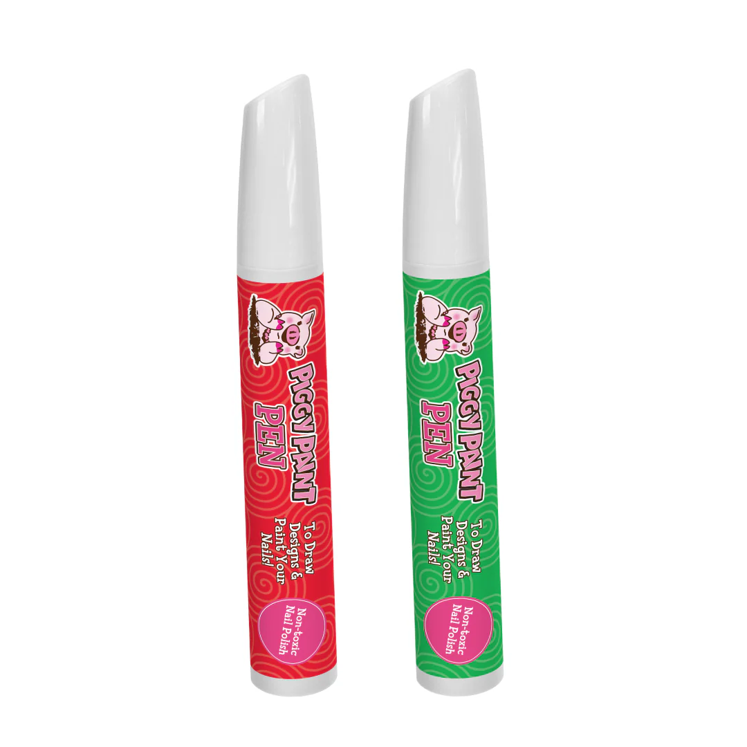 Piggy Paint Pen -Rudolph’s Red & Green |Non-toxic